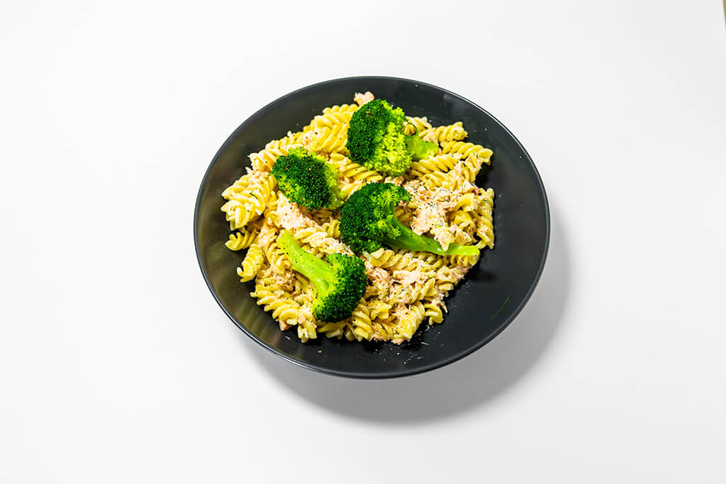 Salmon & Broccoli Pasta